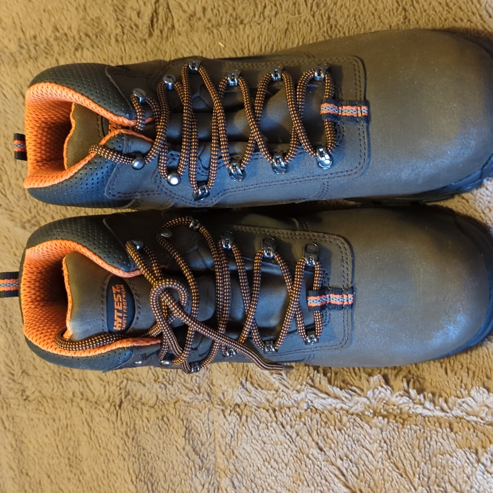 Unisex composite steel toe work boots